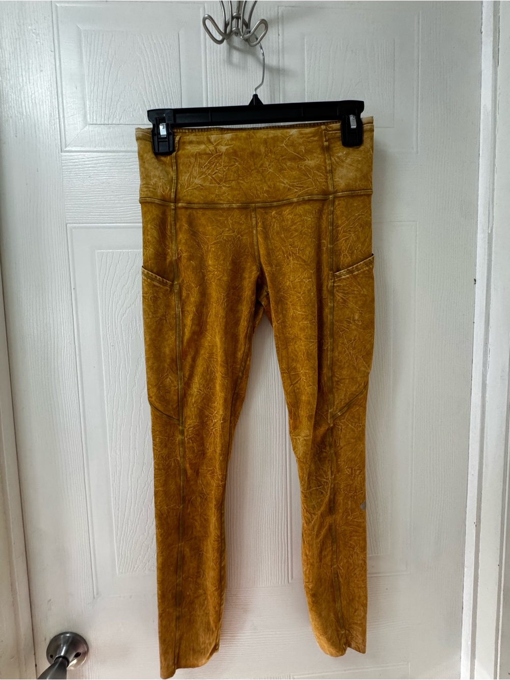 lululemon athletica Mustard High-Waist Leggings with Side Pockets